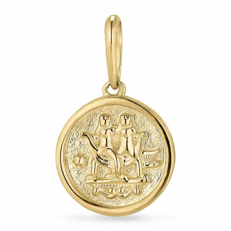 tähtikuvio kaksoset riipus  9 karaatin kultaa - Gold Collection