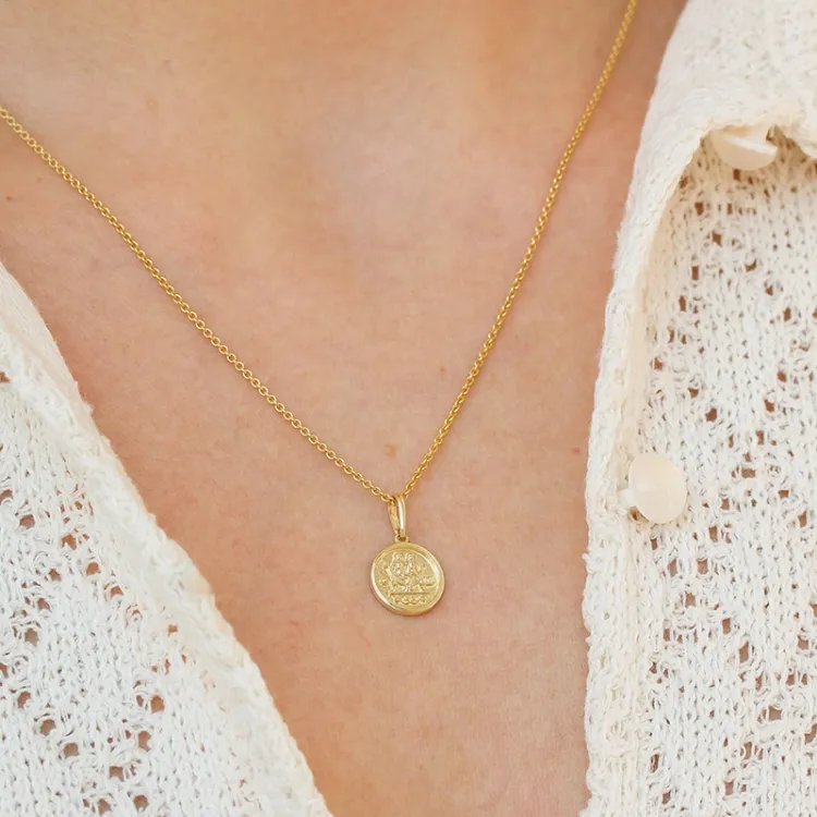 tähtikuvio kaksoset riipus  9 karaatin kultaa - Gold Collection