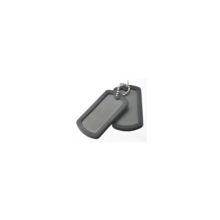 Hard Steel P399 dogtag ruostumaton teräs kumi