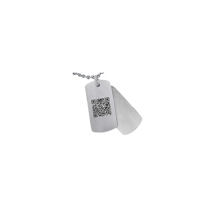 Hard Steel kalat tähtikuvio dogtag ruostumaton teräs