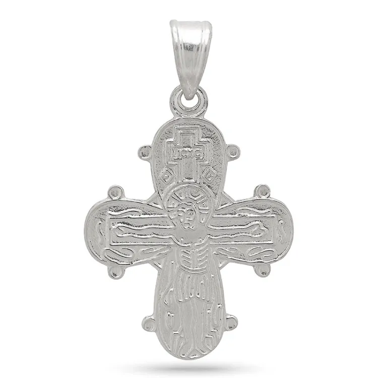 18 x 30 mm dagmarristi  hopeaa - Amoré