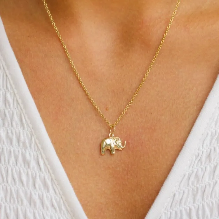 norsu riipus  8 karaatin kultaa - Gold Collection