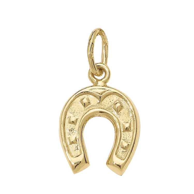 elegantti hevosenkenkä riipus  8 karaatin kultaa - Gold Collection