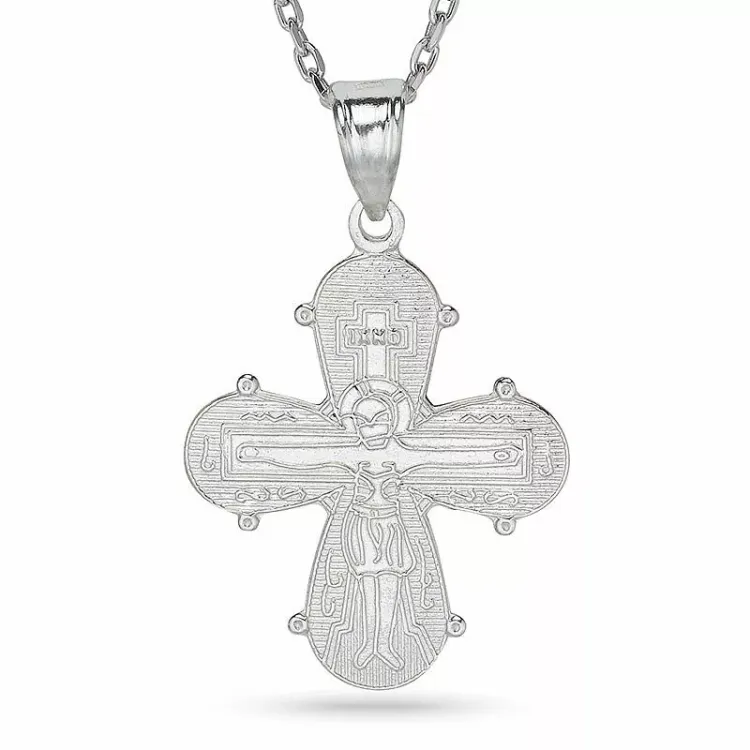 18 x 30 mm dagmarristi kaulaketju hopeaa riipus hopea - Amoré