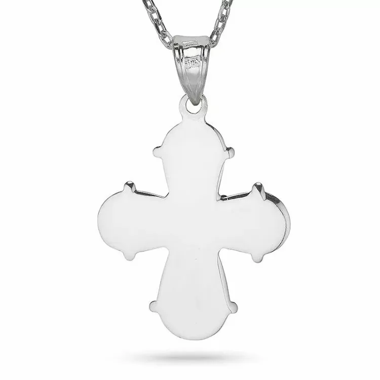 18 x 30 mm dagmarristi kaulaketju hopeaa riipus hopea - Amoré