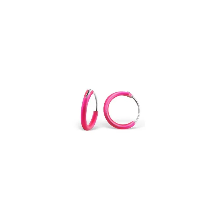 10 mm pinkki rengas  hopea