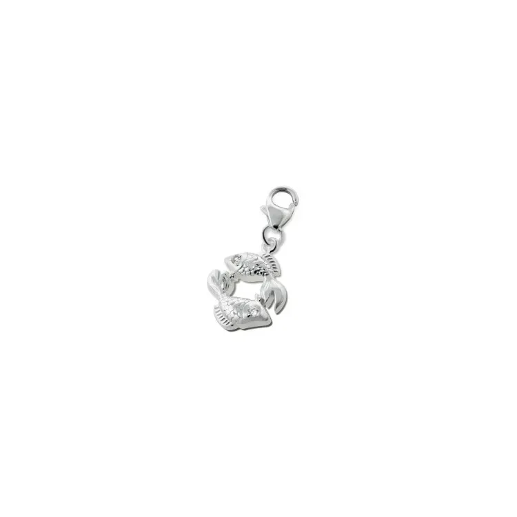 Kalat charms riipus hopeaa