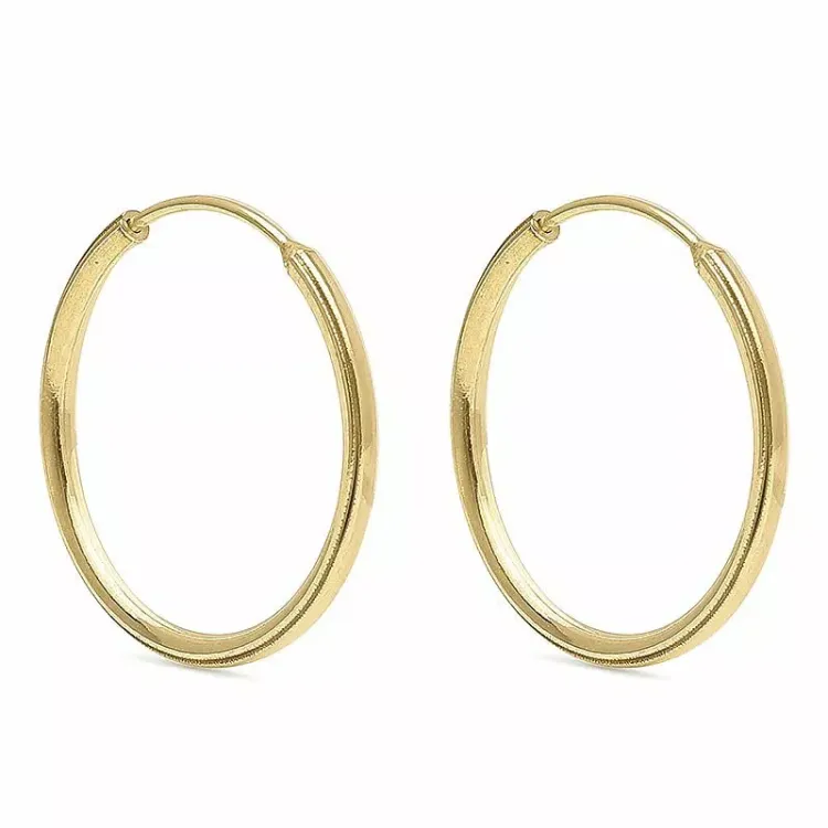 10 mm rengas kullattu hopea