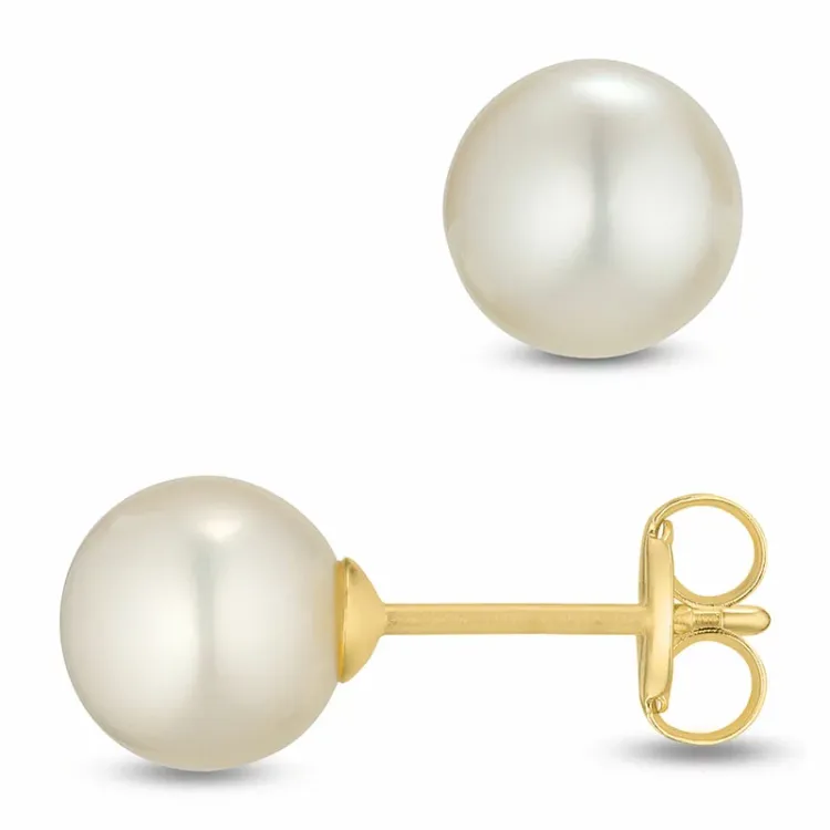 6 mm helmi korvarenkaat 9 karaatin kultaa - Gold Collection