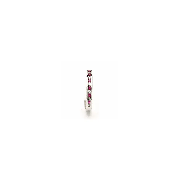 Tilaustuote - Naisten sormus 14 karaatin valkokultaa 0,18 ct 0,25 ct