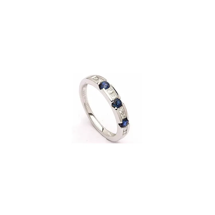 safiiri timanttisormus 14 karaatin valkokultaa 0,27 ct 0,41 ct
