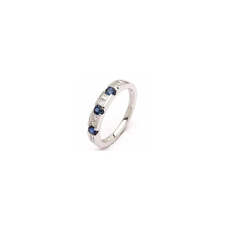 safiiri timanttisormus 14 karaatin valkokultaa 0,27 ct 0,41 ct
