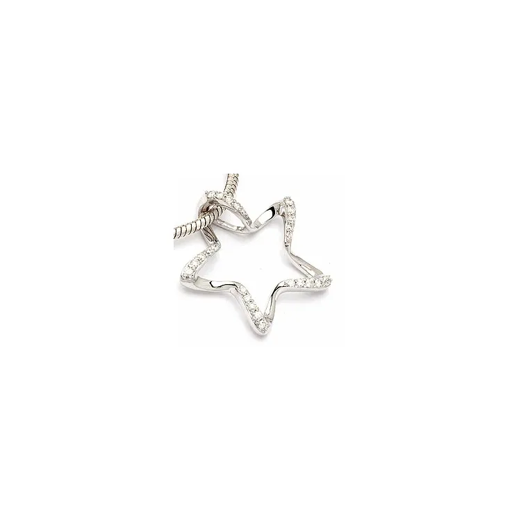 timanttiriipus 14 karaatti valkokultaa 0,14 ct