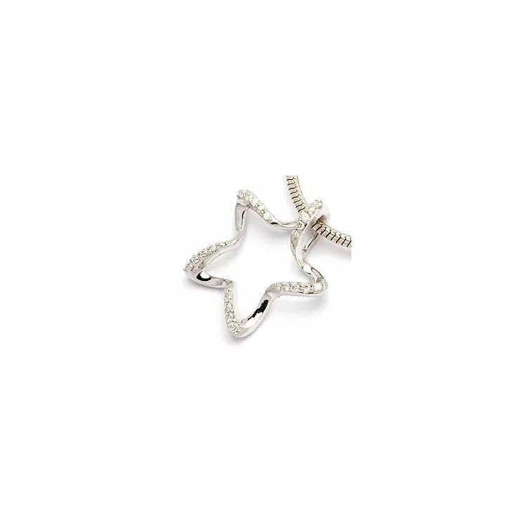 timanttiriipus 14 karaatti valkokultaa 0,14 ct