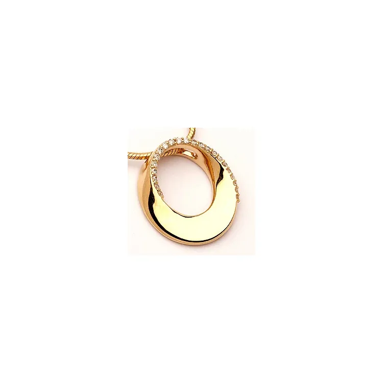 timanttiriipus 14 karaatti kultaa 0,15 ct
