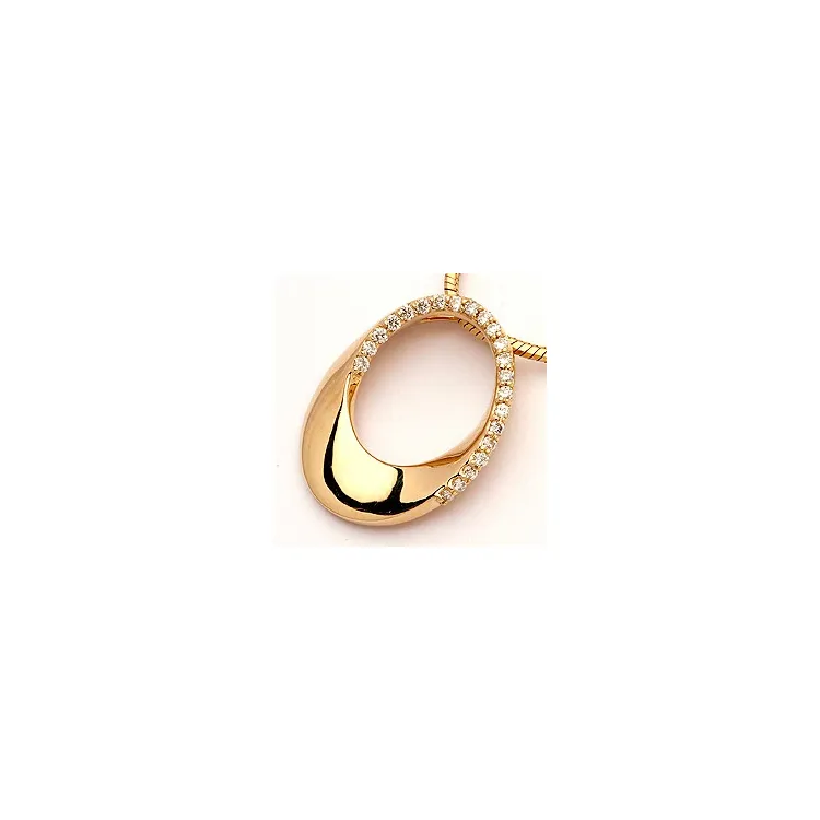 timanttiriipus 14 karaatti kultaa 0,15 ct