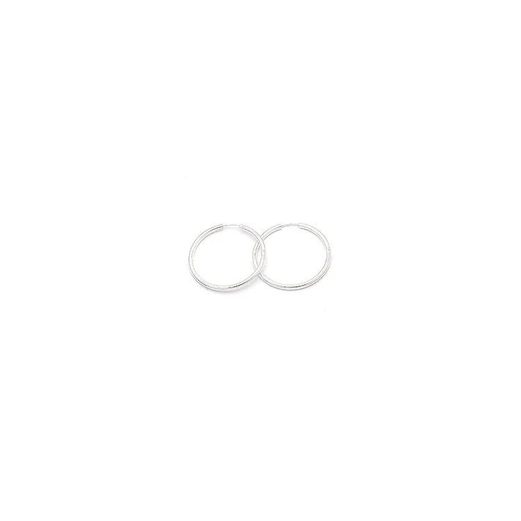 40 mm Scrouples pyöreitä rengas  hopea