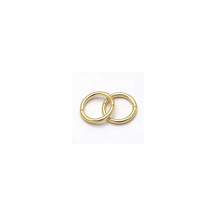 12 mm Scrouples rengas  kullattua hopeaa