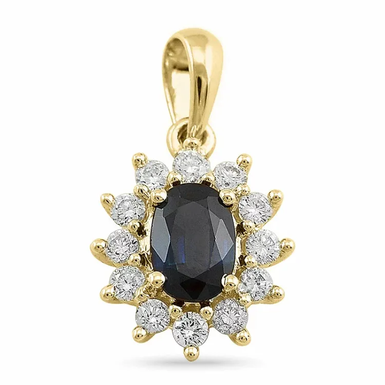 safiiri ruusukeriipus 14 karaatti kultaa 0,26 ct 0,65 ct