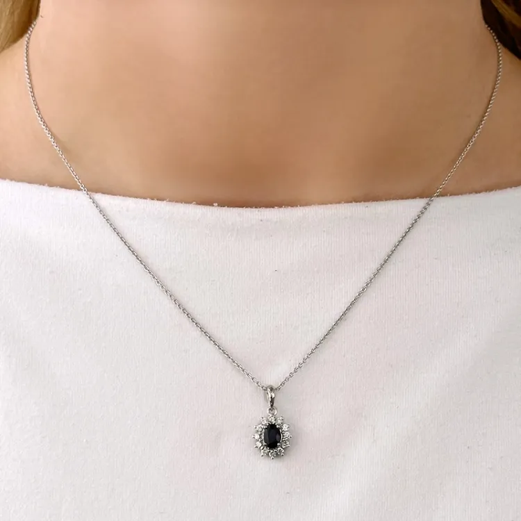 safiiri ruusukeriipus 14 karaatti valkokultaa 0,26 ct 0,65 ct