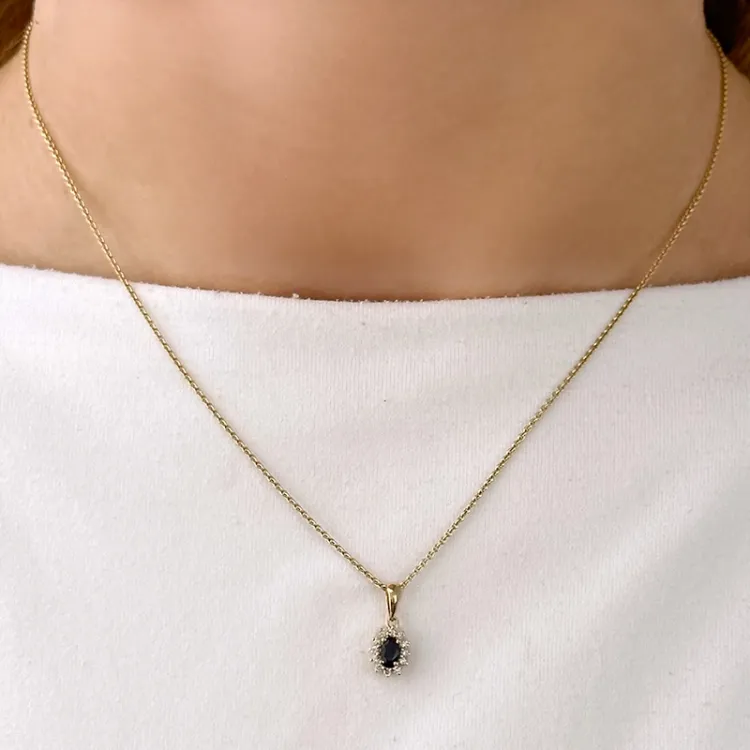 safiiri ruusukeriipus 14 karaatti kultaa 0,10 ct 0,35 ct