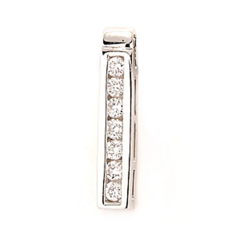 riipus 14 karaatti valkokultaa 0,36 ct