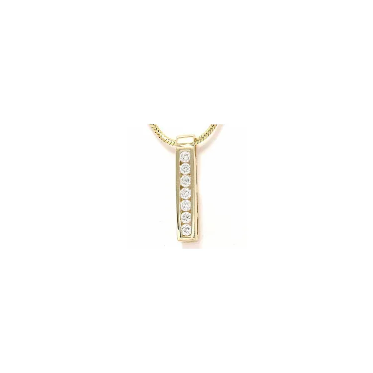 timanttiriipus 14 karaatti kultaa 0,36 ct