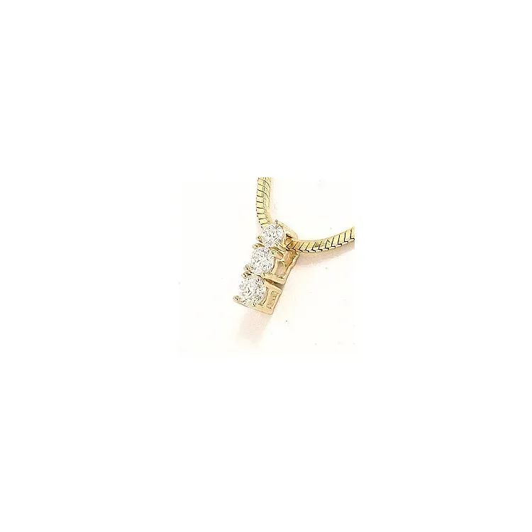 Timanttiriipus 14 karaatti kultaa 0,20 ct