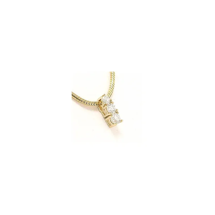 Timanttiriipus 14 karaatti kultaa 0,20 ct