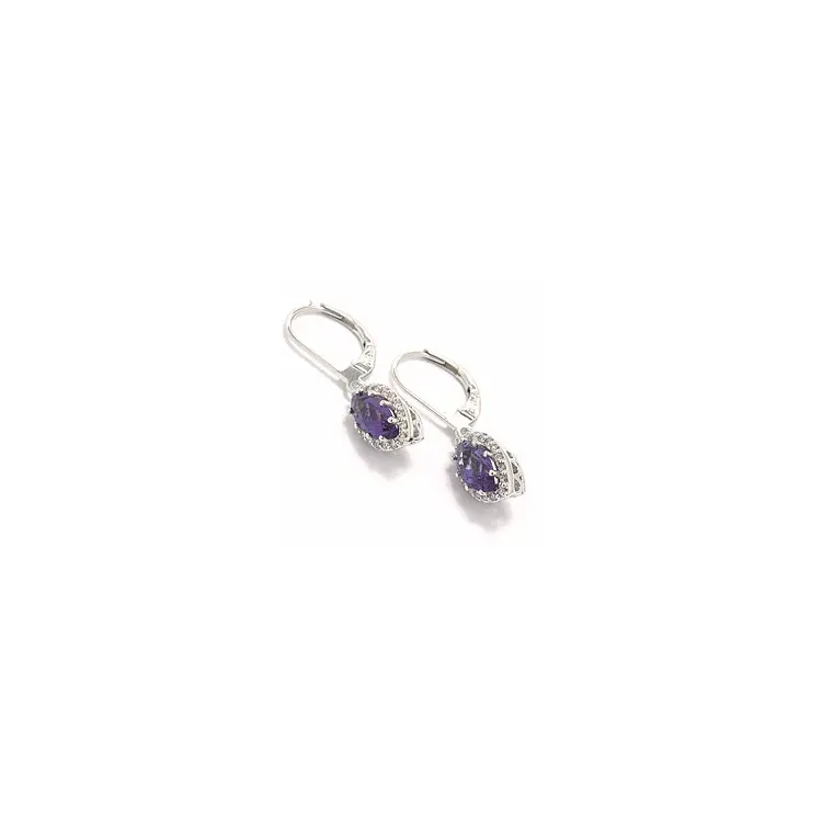 Tilaustuote - korvarenkaat 14 karaatin valkokultaa 0,18 ct 1,00 ct