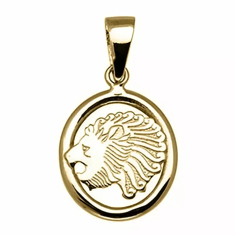 Støvring Design leijona riipus  8 karaatin kultaa