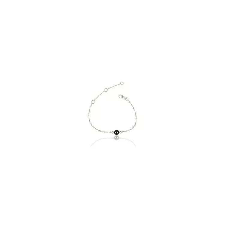 Pyöreä rannekoru hopeaa riipus hopea
