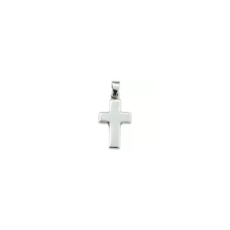 13 x 29,5 mm risti riipus hopeaa