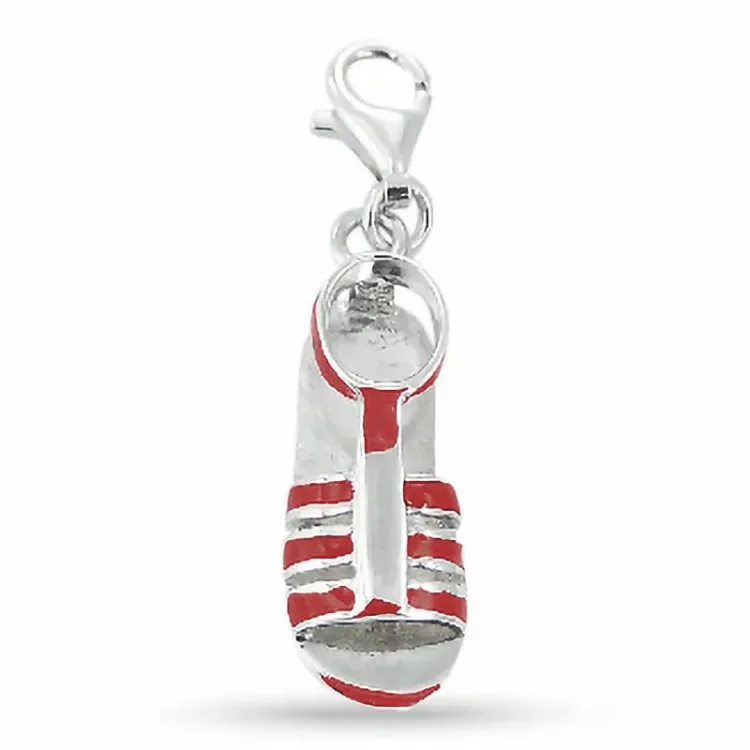 kenkä charm hopeaa