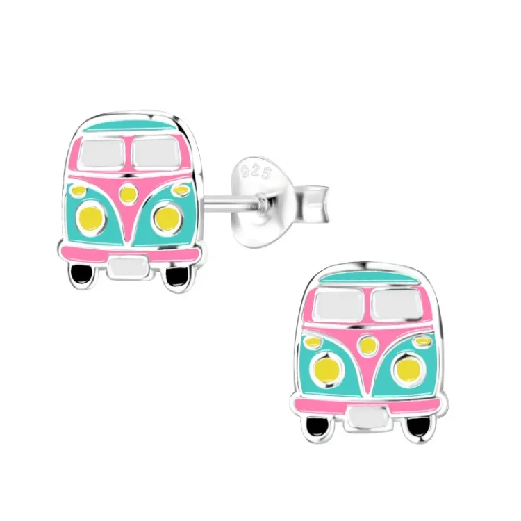 auto lasten korvakorut  hopea - Little Ones