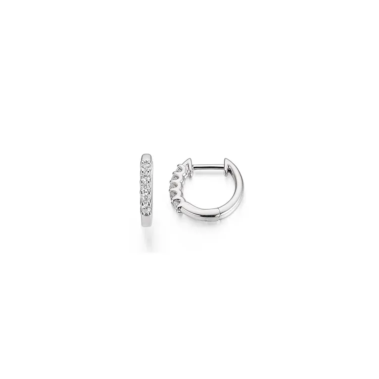 13 mm timantti rengas 14 karaatin valkokultaa kanssa timantti
