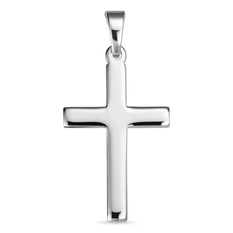 15 x 24 mm risti riipus  hopeaa - Amoré