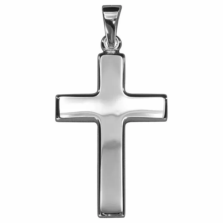16 x 24 mm risti riipus  hopeaa - Amoré