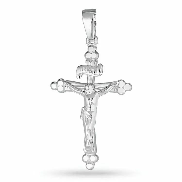 Jeesus risti riipus  rodinoitua hopeaa - Amoré