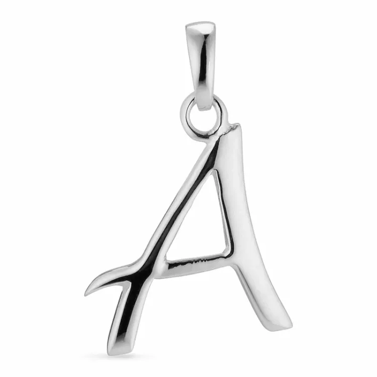 a-kirjain riipus  hopeaa - My Letter