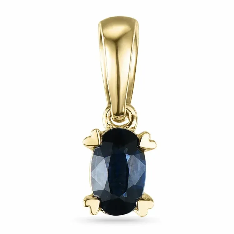 safiiri riipus 9 karaatti kultaa 0,35 ct
