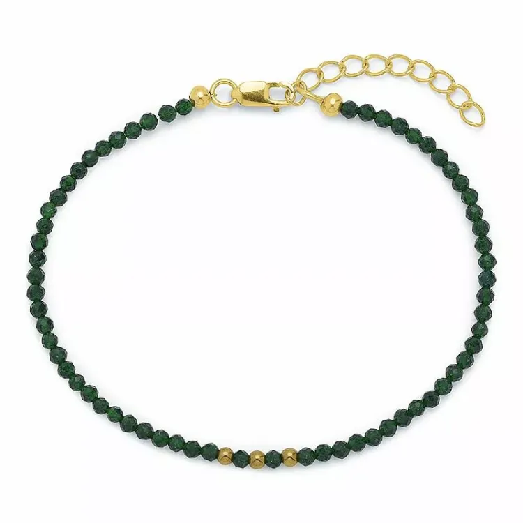 elegantti rannekoru  kivi ja 3 hematite - Loom Stones