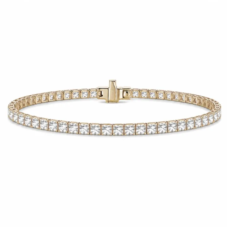 tennisrannekoru 2,69 ct 14 karaatin kultaa