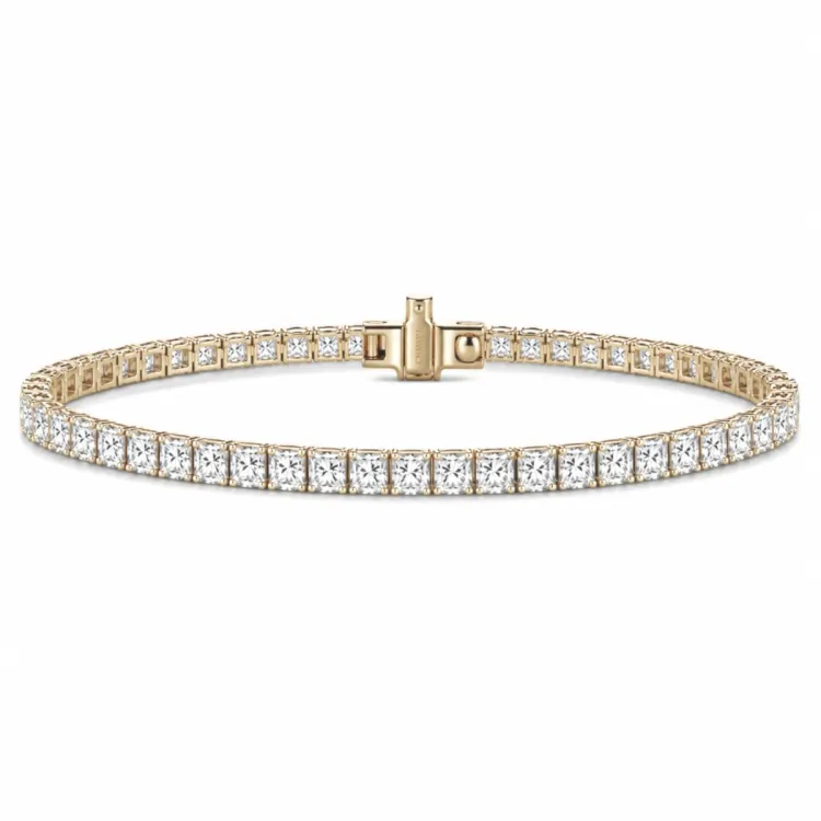 tennisrannekoru 4,36 ct 14 karaatin kultaa