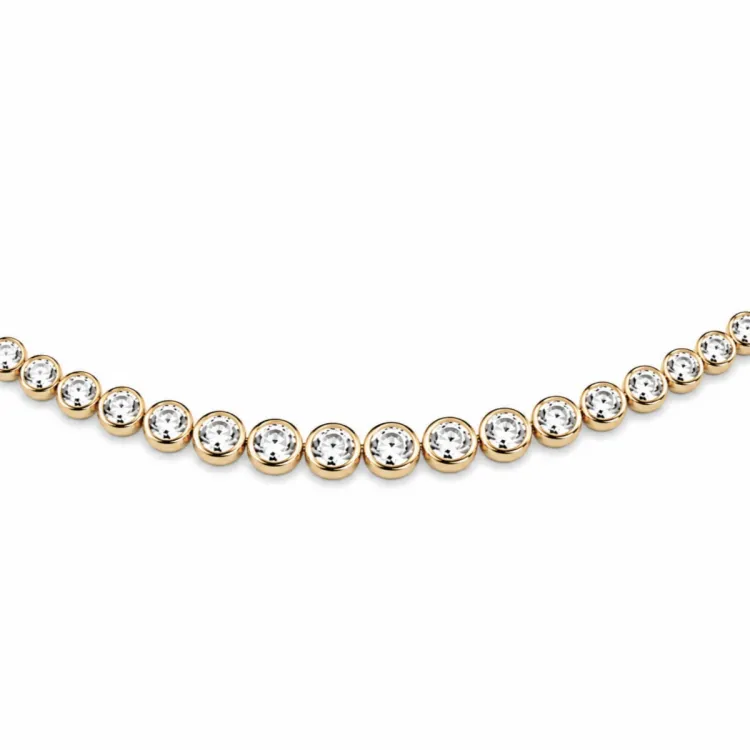 42 cm kaulaketju riipus 14 karaatin kultaa 5,76 ct