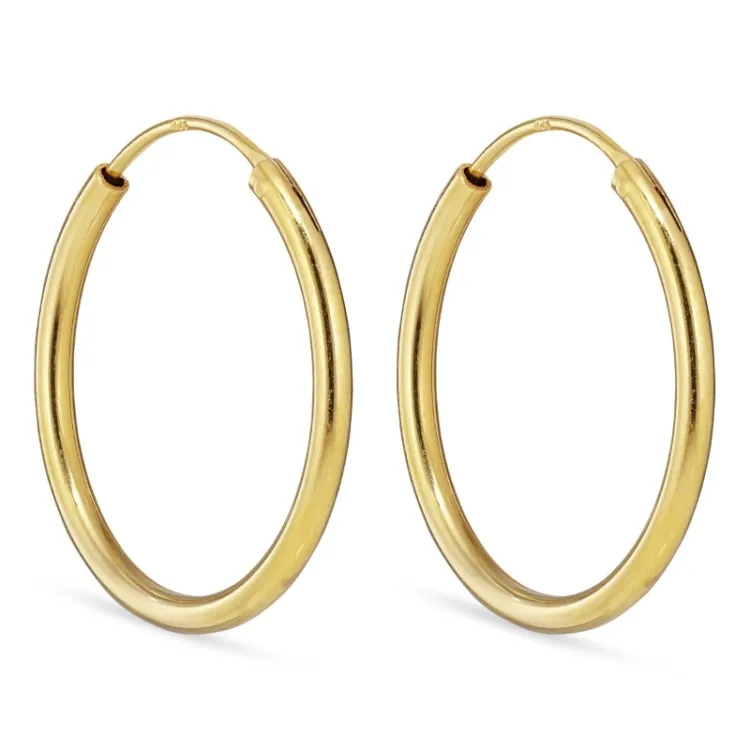 20 mm rengas  kullattua hopeaa - Mix & Match