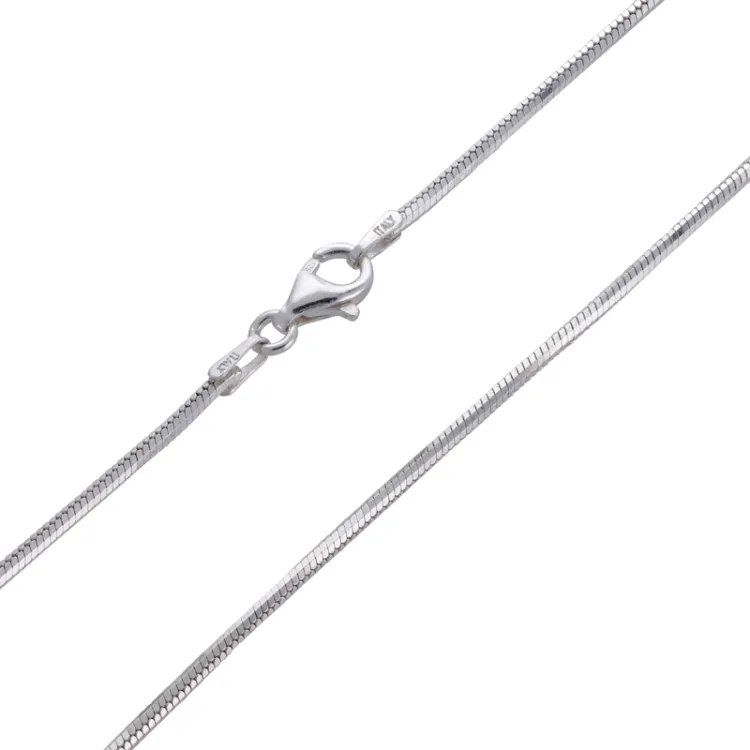 käärmekaulaketju hopeaa 42 cm x 1,4 mm