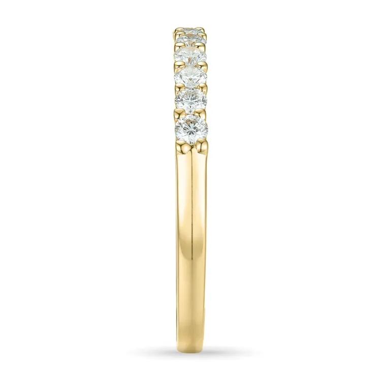 Timantti alianssisormus 14 karaatin kultaa 0,26 ct
