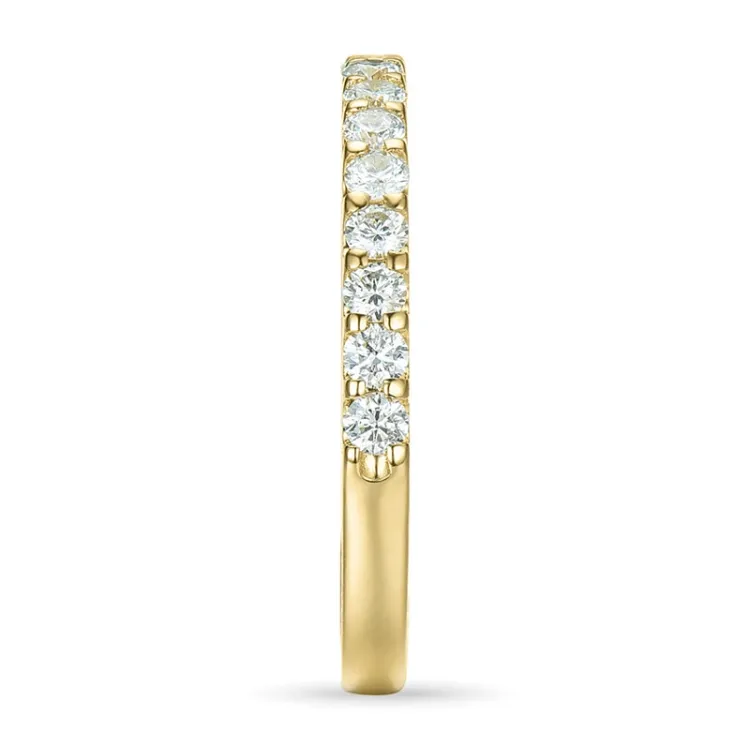 Timantti alianssisormus 14 karaatin kultaa 0,36 ct