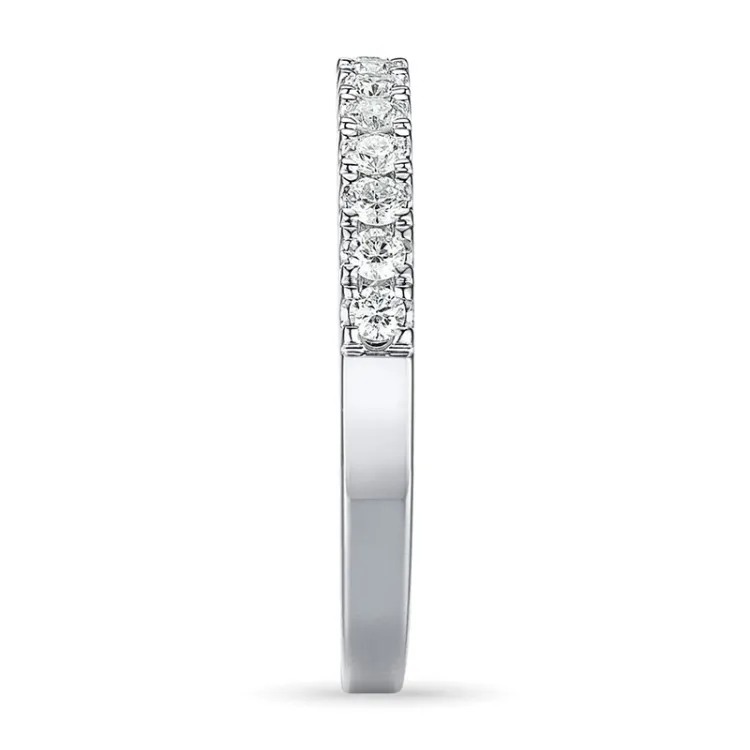 Timantti alianssisormus 14 karaatin valkokultaa 0,26 ct